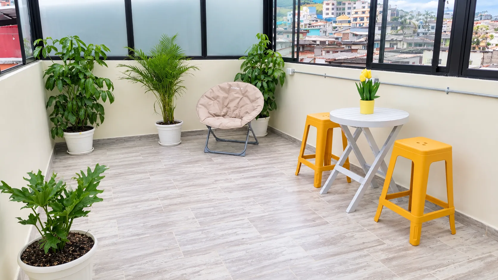 La terraza
